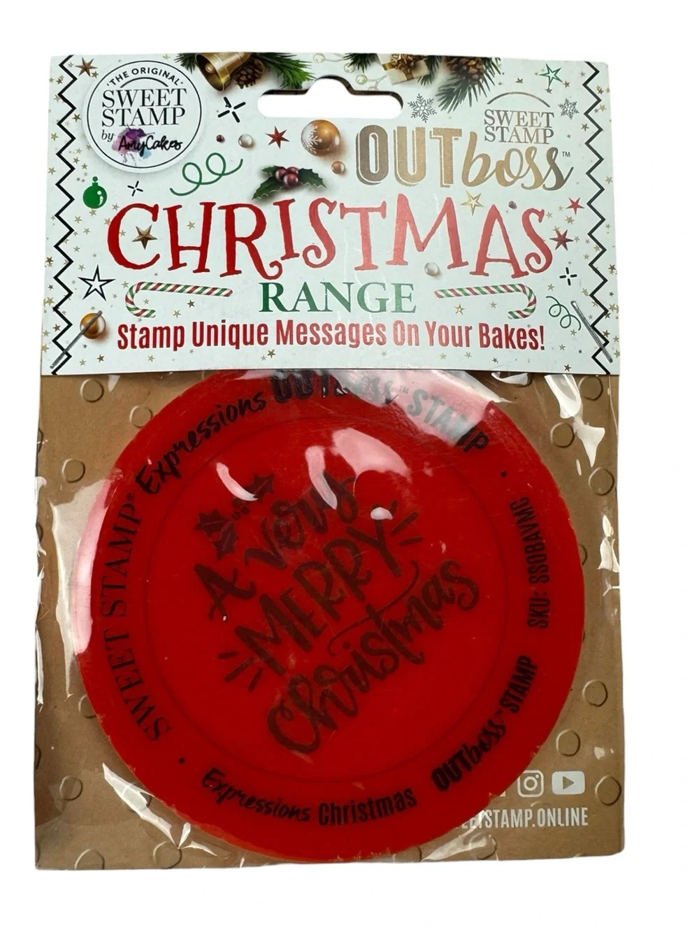 Sweet Stamp OUTboss Christmas bundle of expression stamp by AmyCakes